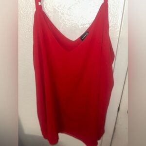 Red cami size 3x